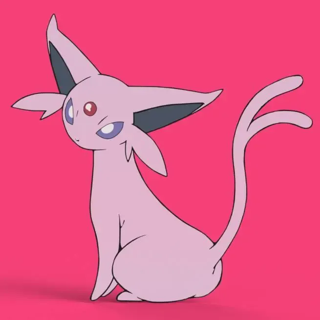 Espeon Wall Art