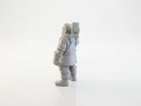 Mason Dwarf Warrior Fantasy Figurine 3D Printable-1