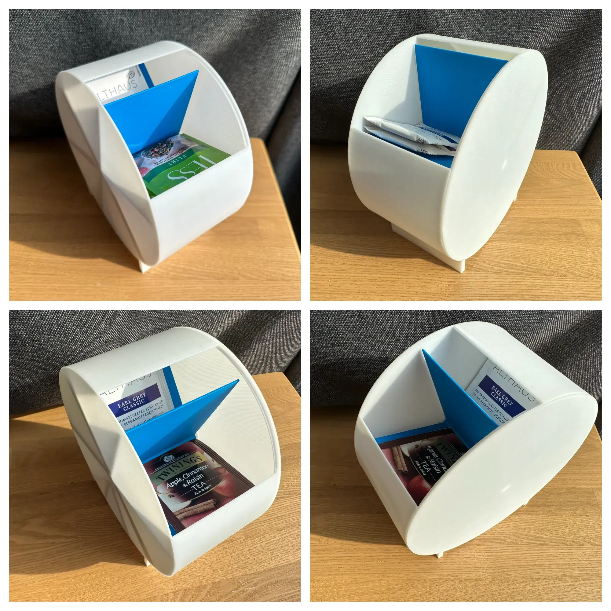 Tea bags wheel