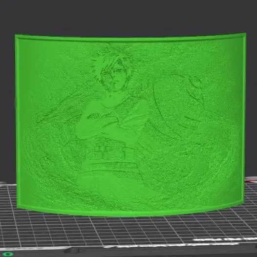 Gaara Lithophane