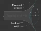 Caliper Attachment for measuring corner radii (radiuses)-6