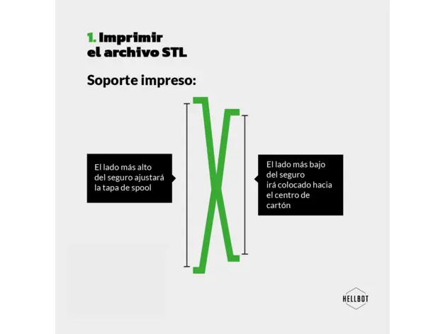 Carrete Ecofila de Hellbot