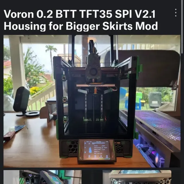 Voron 0.2 tbt35 spi face plate