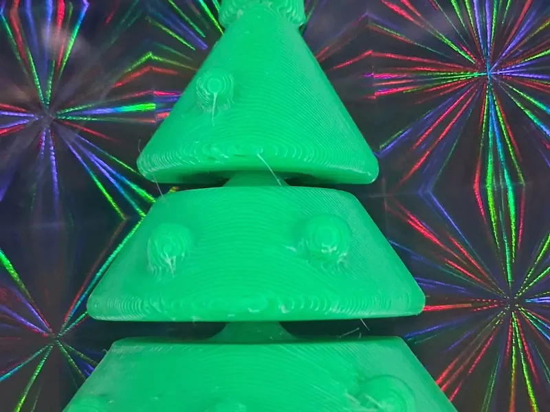 Árvore de Natal articulada antiestresse
