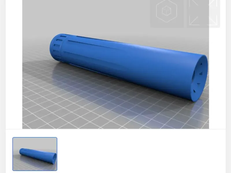 Supresor Airsoft cu deflectoare 