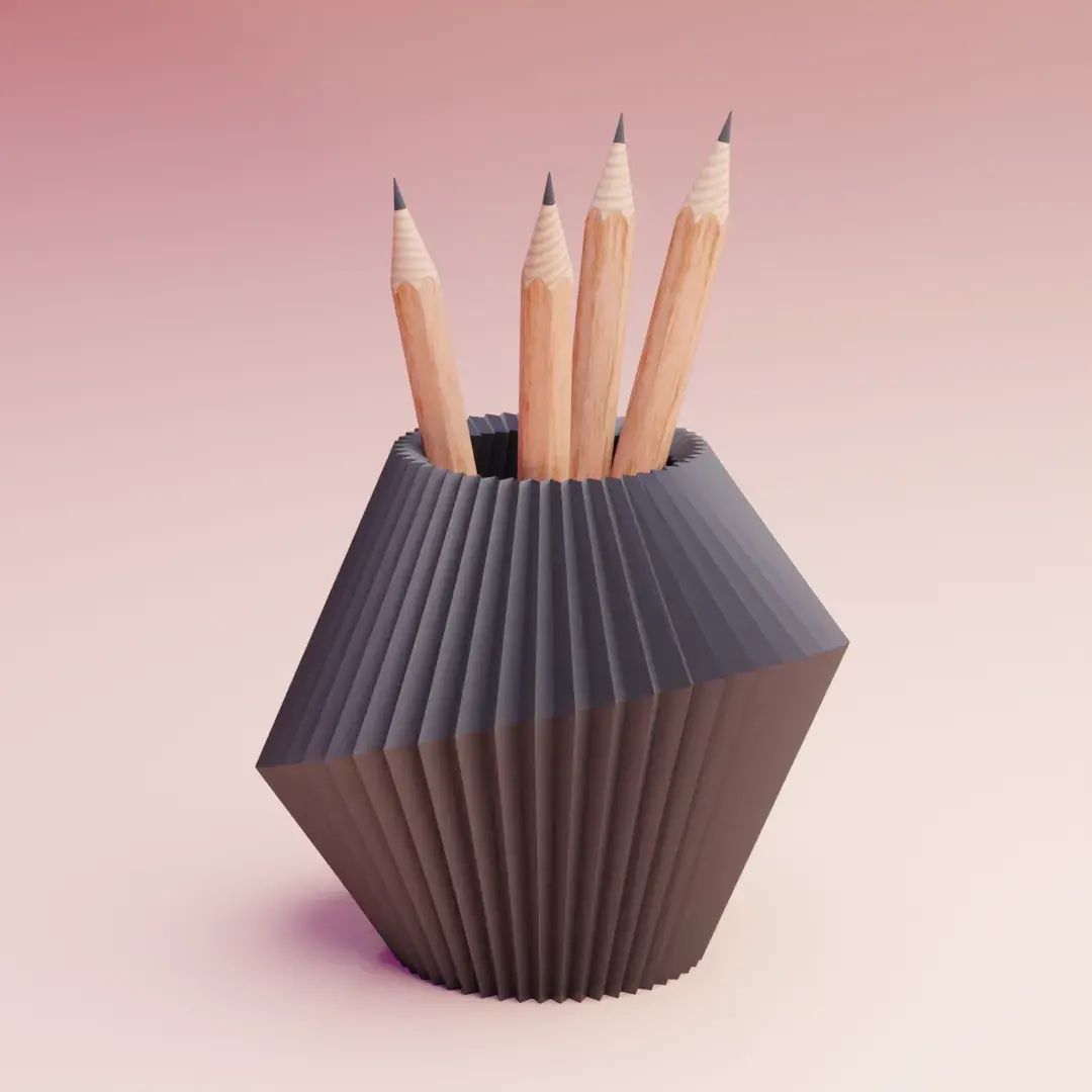 pencil holder desk organizer with cool design