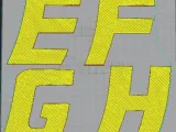 BACK TO THE FUTURE LETTERS AND NUMBERS-4