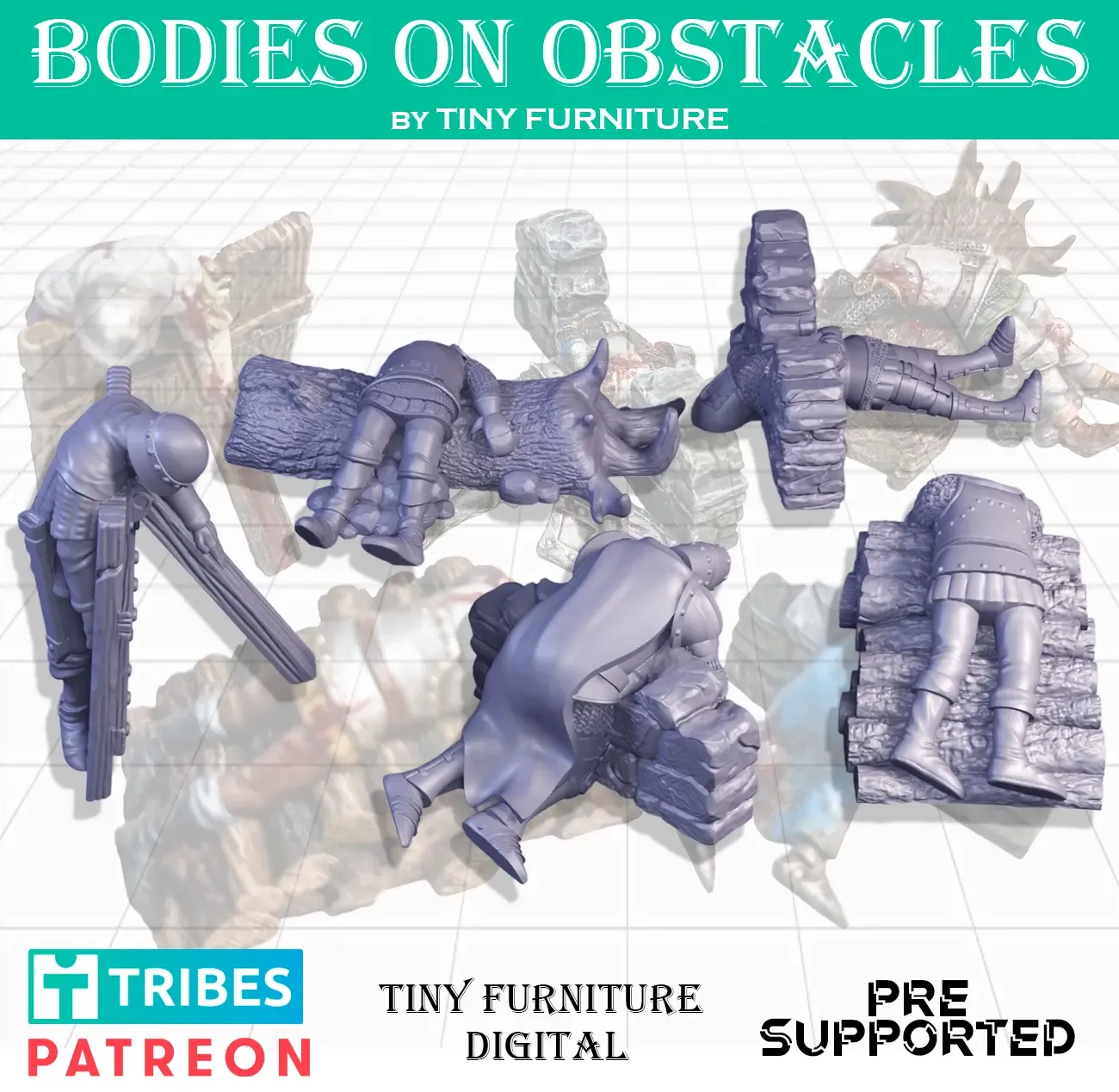 Bodies on obstacles (Harvest of War)