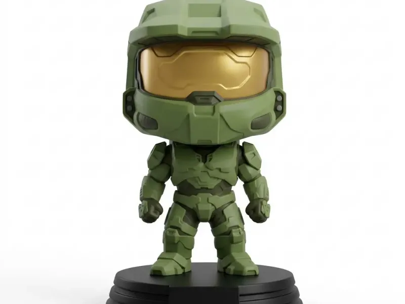 Master Chief Halo Spartan Funko Pop Chibi