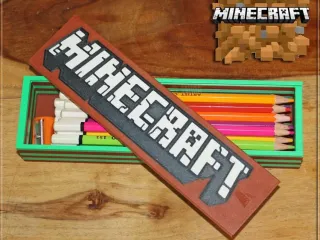 MINECRAFT Pencil Box