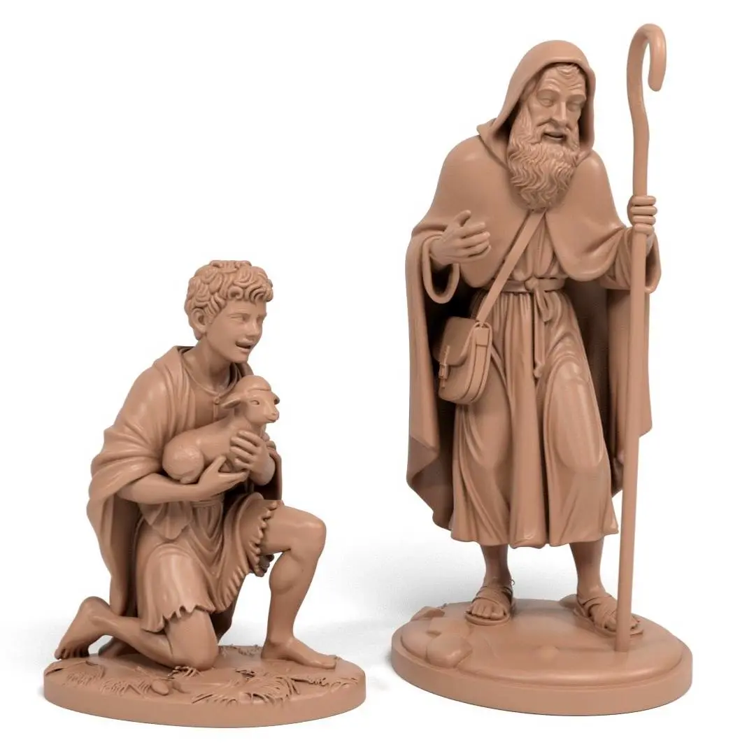 Shepherds - Nativity Scene Figures