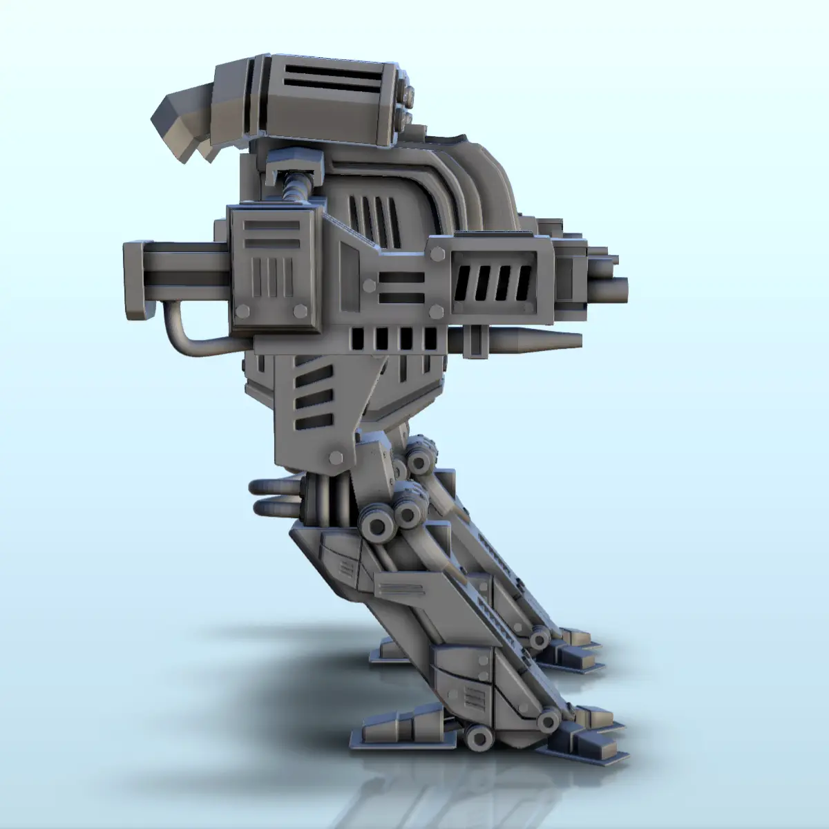 Uzsus robot de combate (9) - ciencia ficción futuro 40k b