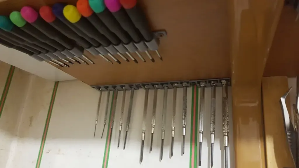 Conjunto de suporte de ferramentas