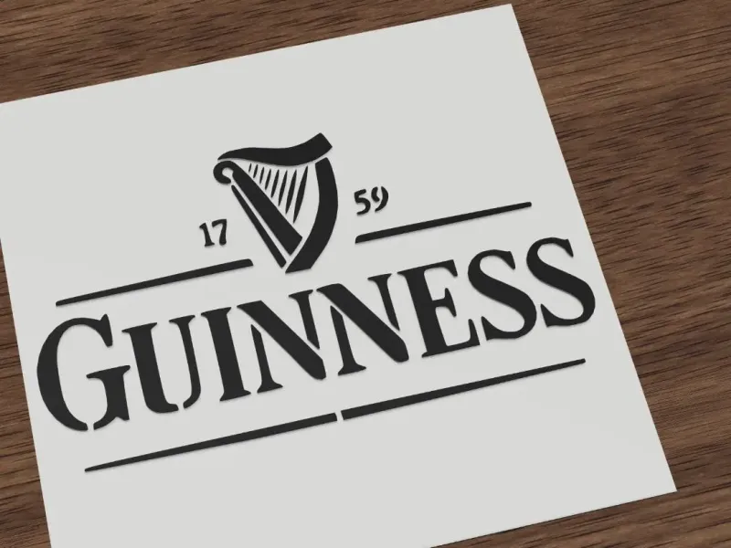 Guinness Irish beer vintage logo