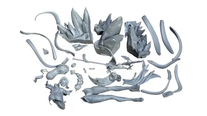 Коллекция STL Genshin Impact Shenhe V3