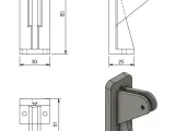Neptune 4 Pro Wire Guide - Guda filo Neptune4 Pro-6
