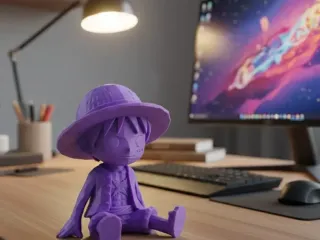 Luffy Chibi - Compañero de Setup