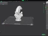 エイリアン ゼノモーフ像-3