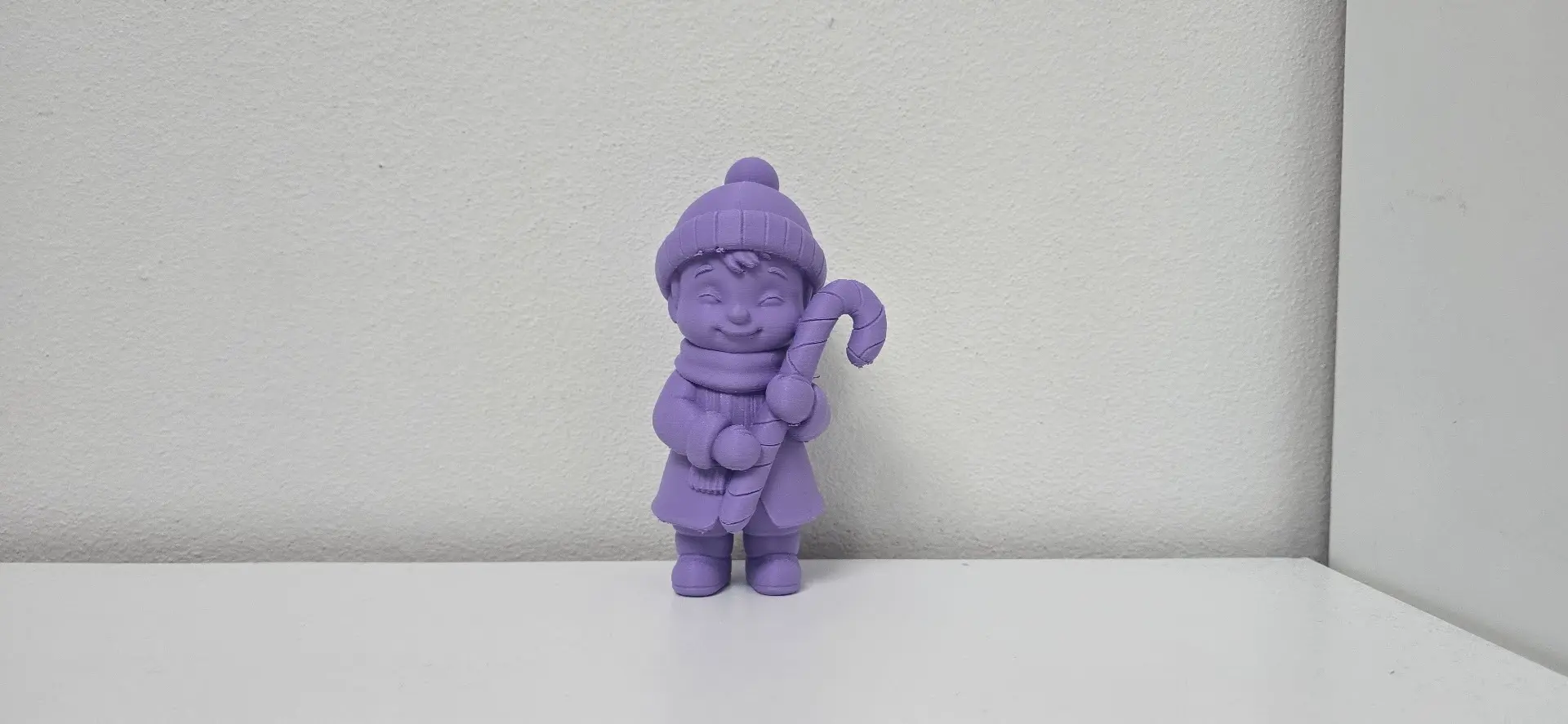 3D Printer Files | 3MF File | Child with Candy Cane Christmas Figurine ...