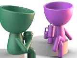 Human Planter Set, Buddy Robert Planter, Coffee - Stanley-3