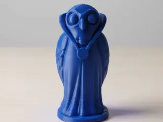 Owl Mage Figurine