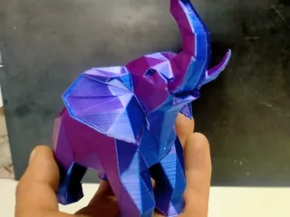 Elefante Geométrico de Colección