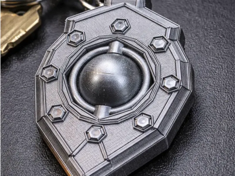 Rotating Core Keychain