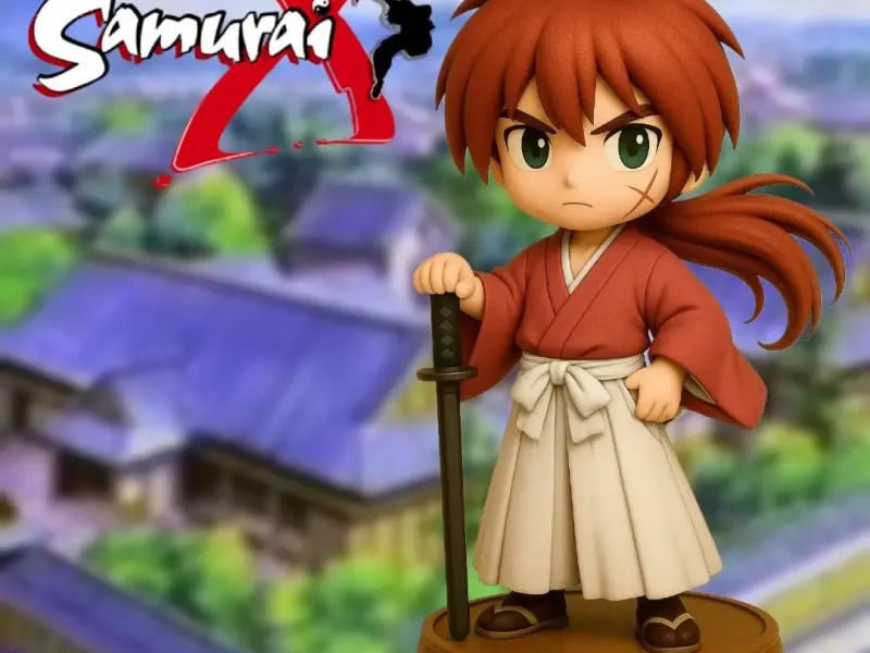 Kenshin Himura Samura X Chibi