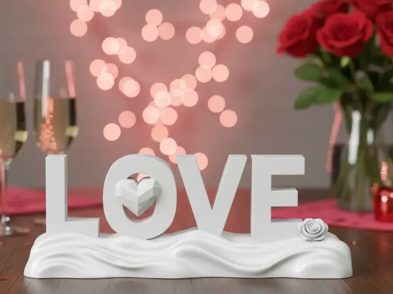 Love centerpiece