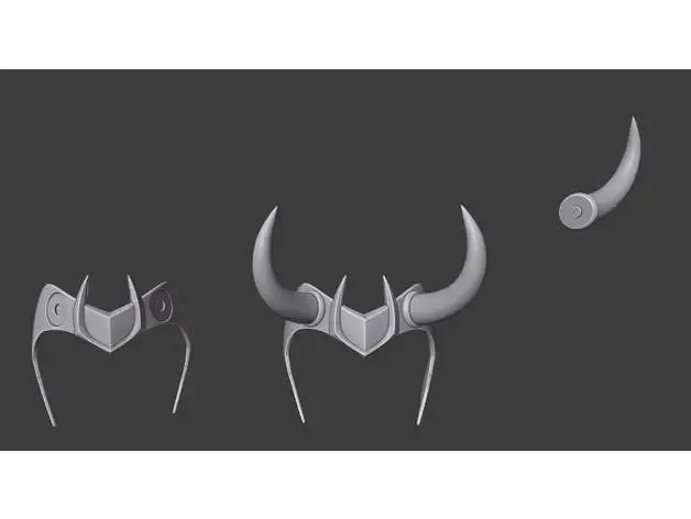 Cornes du diadème de Loki