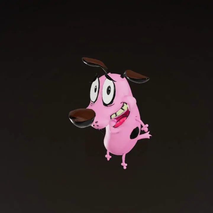 COURAGE THE COWARDLY DOG