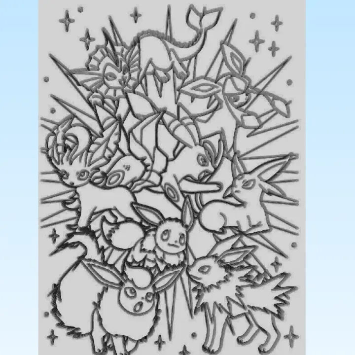 Evoli évolution POKÉMON 