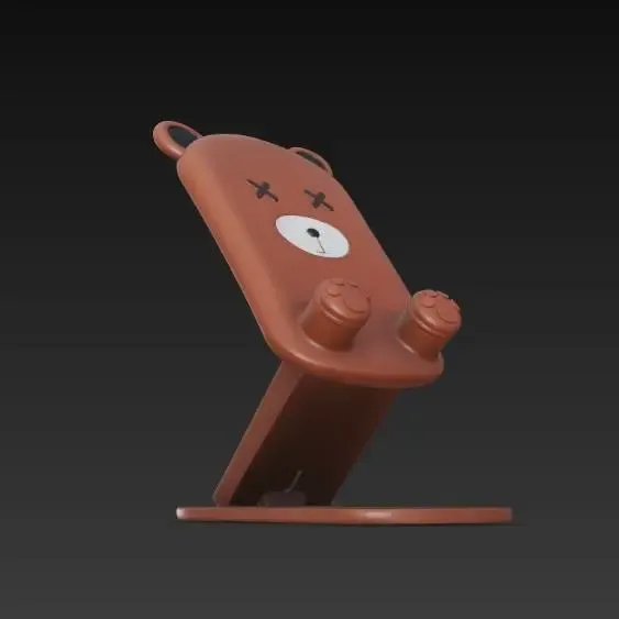 Soporte para celular de oso kawaii