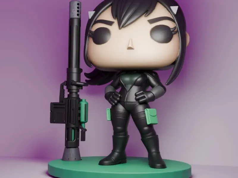 ⚡ Funko Pop 3D – 亜白ミナ (怪獣8号) ⚡