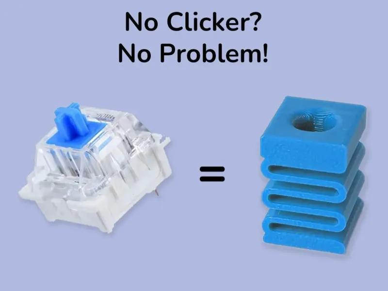 Dummy Clicker (it's silent :p), Clicky Keyboard Compatible