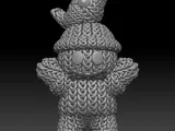 Knitted Scarecrow-4