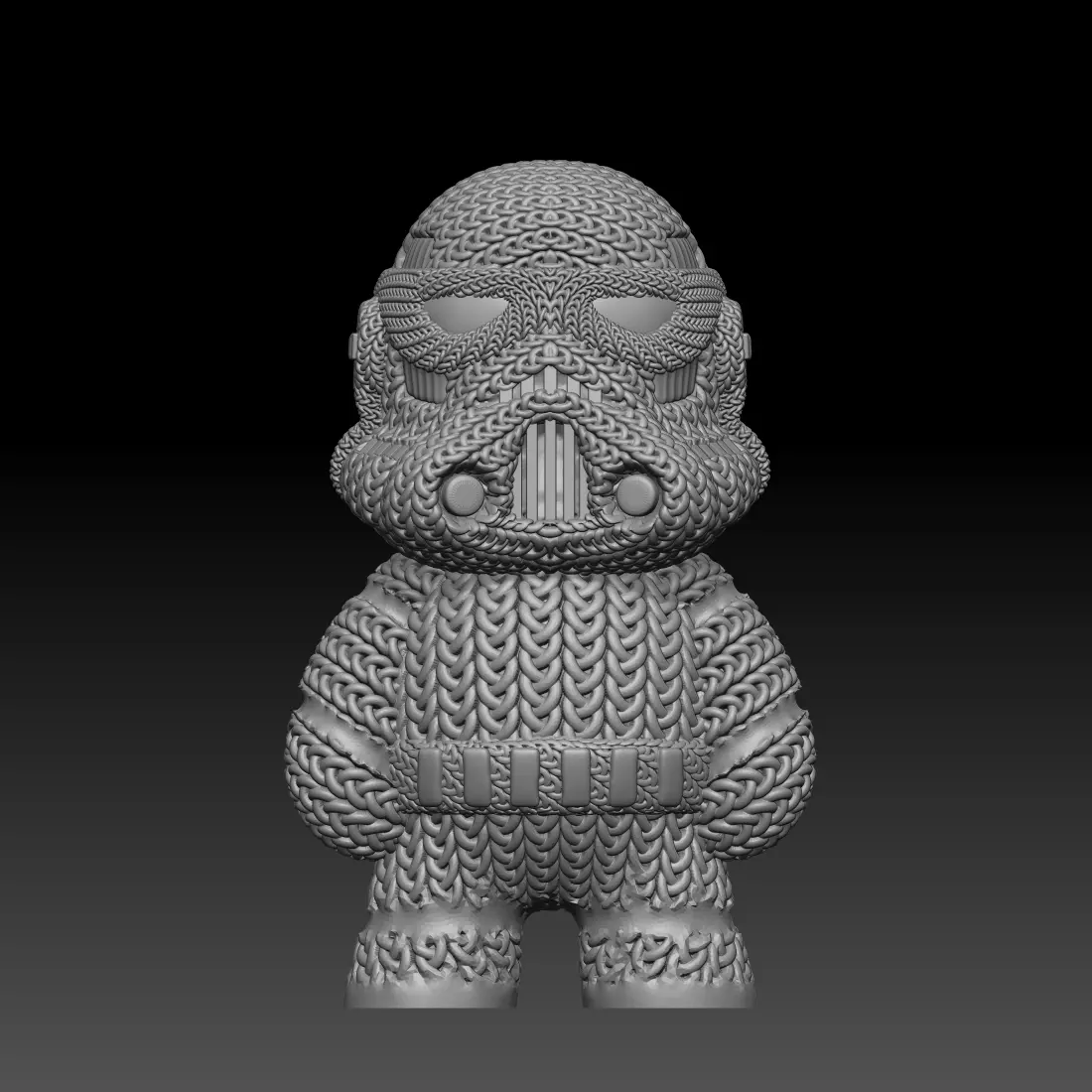 Knitted Stromtrooper