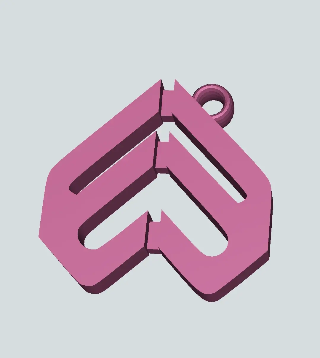 Eclat bmx keychain logo