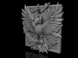 Standing Phoenix painting-6