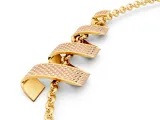 Wave Weave Pattern Necklace-1