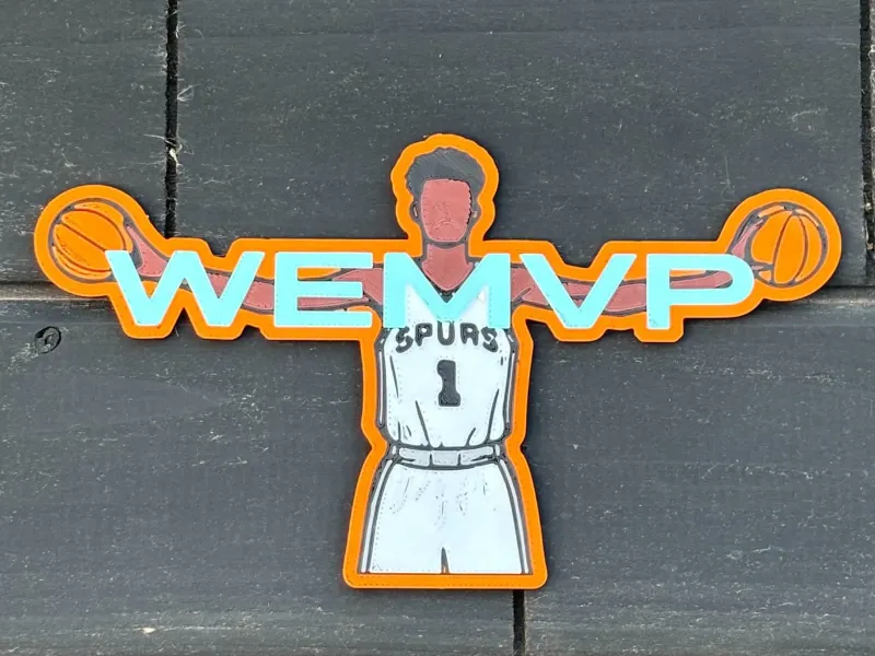 WEMVP Wall Art | Spurs Fan Art