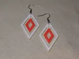earrings romb -0
