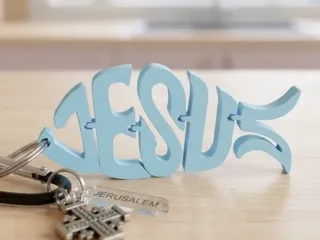 Jesus Keychain - Flexi