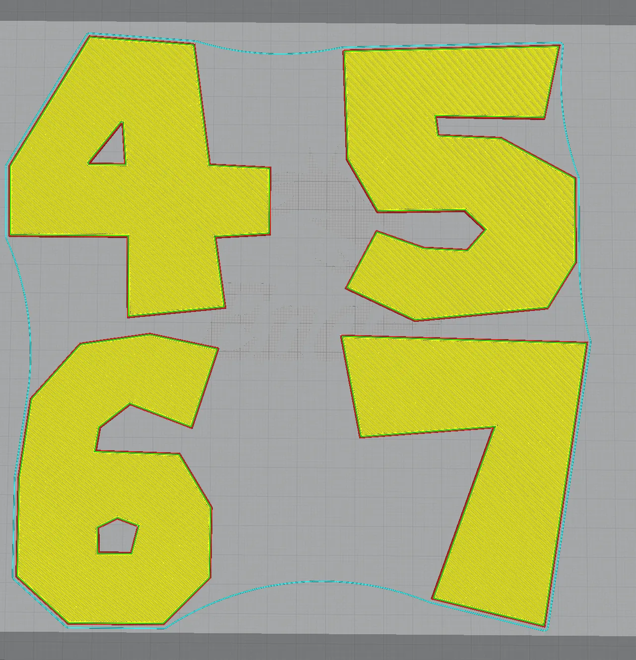 SUPER MARIO LETTERS