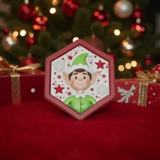 Elf Christmas ornament