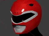 Mighty Morphin Power Ranger Cosplay Helmet - Red Ranger-1