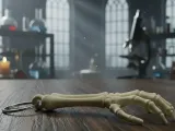 llavero mano esqueleto, keychain skeleton hand-0