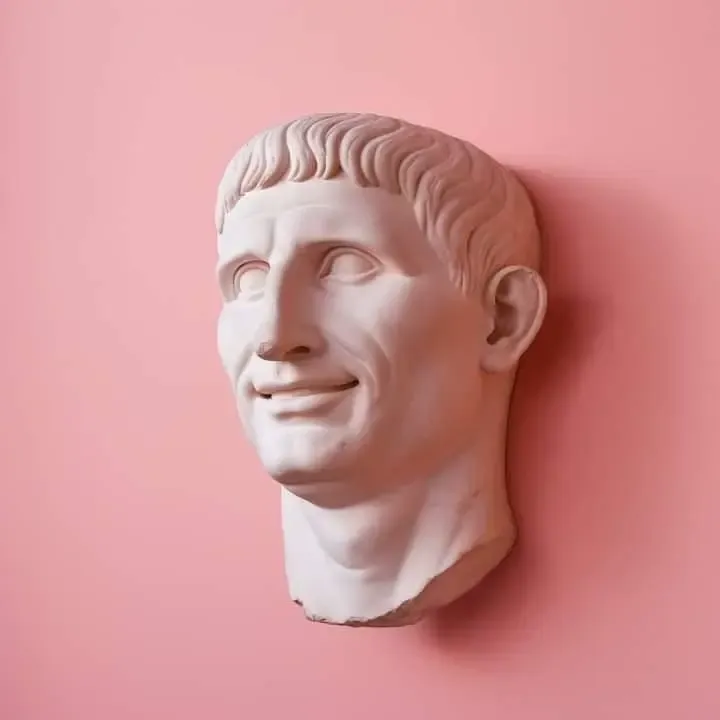 JULIUS CAESAR head