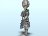 Alien master with double sword and face badges (14) (+ pre-s-4