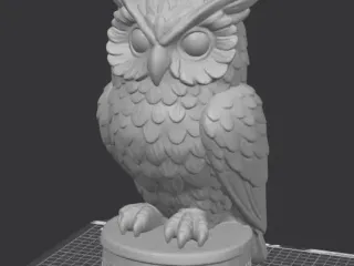 “Runic Watcher Owl”